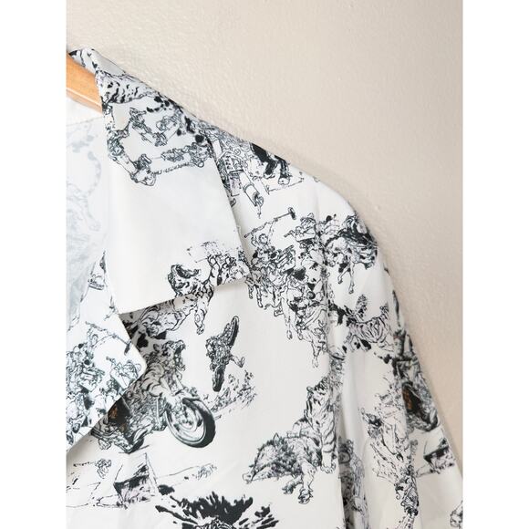 SuperM X Kim Junggi Tiger Inside Art Print Shirt Jung Gi RARE size M - Picture 12 of 12